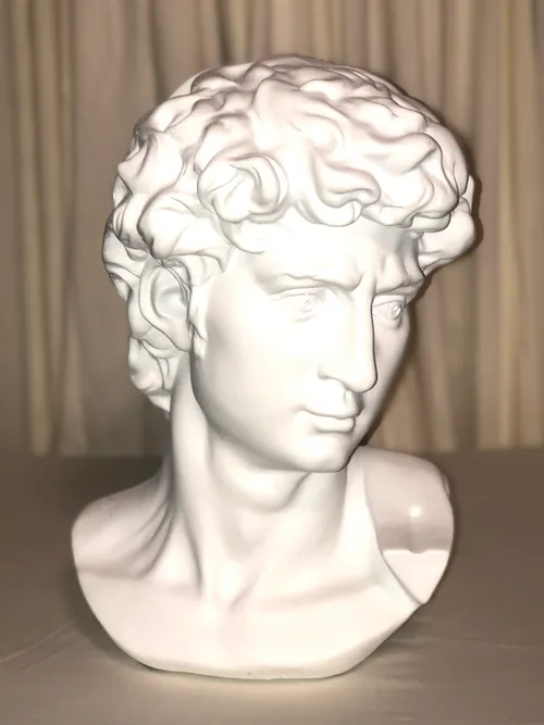 Prop - Decorative Bust Statue of Michelangelo's David