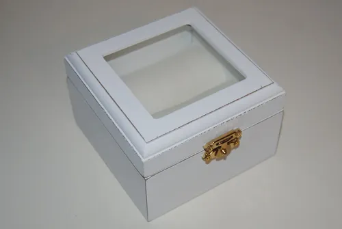 Ring Bearer - Ring Box - White Wooden