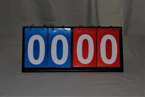 Game - Portable Scoreboard Open Standing Flip Style