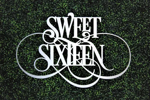 Sign - Sweet 16 Backdrop Sign