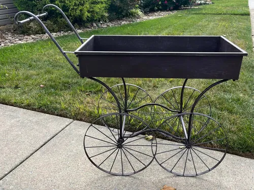 Metal Display Cart