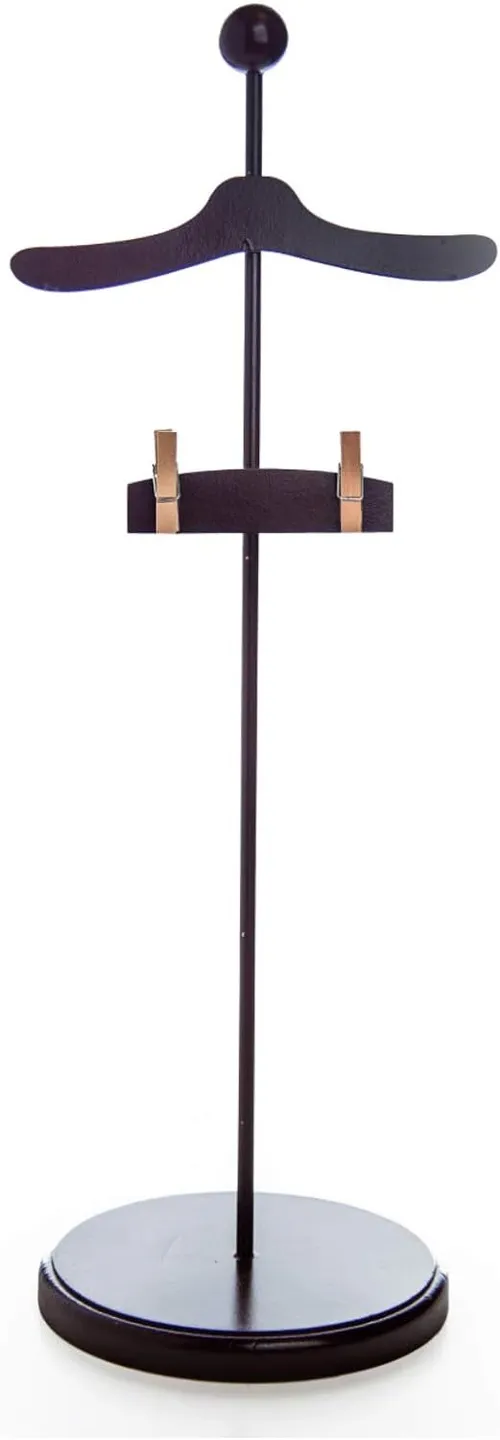 Wooden Baby Doll Clothing Display Stand