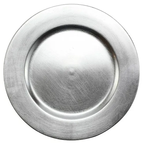 Charger Plate - Silver