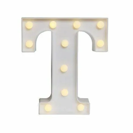 LED Marquee Light Up Alphabet Letter T