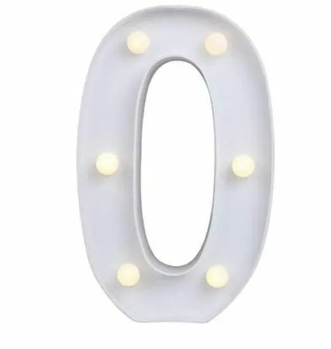 LED Marquee Light Up Alphabet Letter O