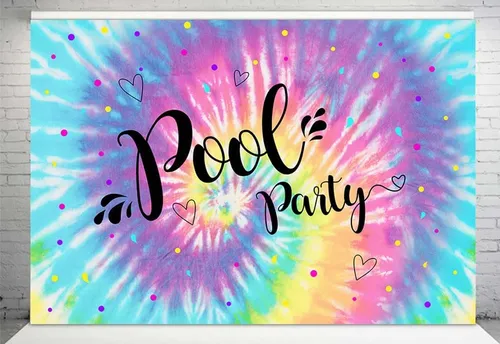 Backdrop - Pool Party