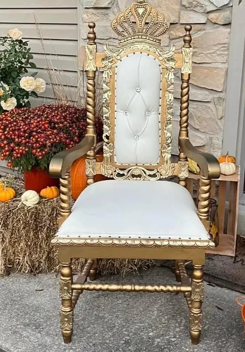 Chair - Throne - Gold