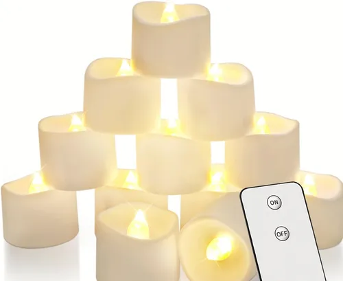 Flameless Battery Operated Tea Light Candle