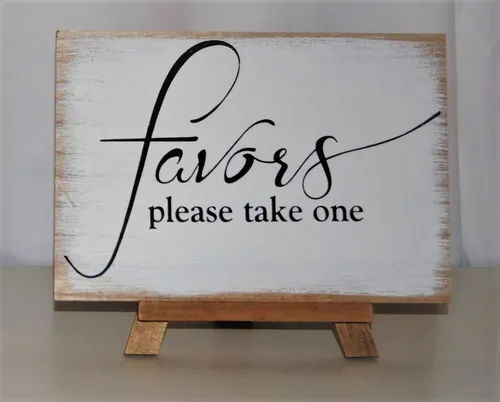 Sign - Favors Please Take One