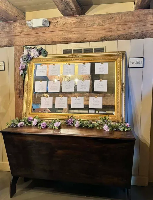 Vintage Ornate Gold Mirror XXL Size