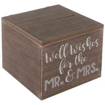 Advice or Well Wishes Wooden Box
