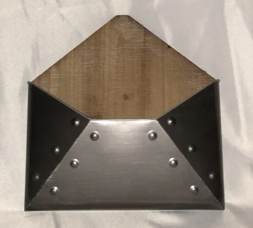 Card or Well Wishes Letter Shaped Container