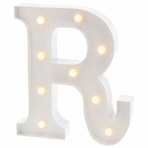 LED Marquee Light Up Alphabet Letter R