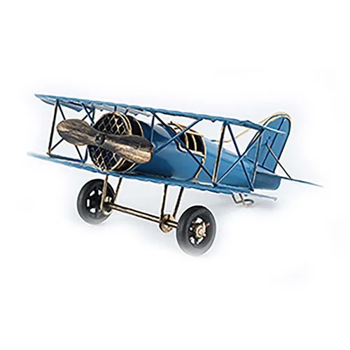 Vintage Model Airplane - Blue