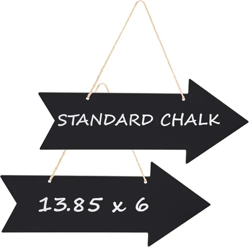 Sign - Arrow Chalkboard Directional Sign