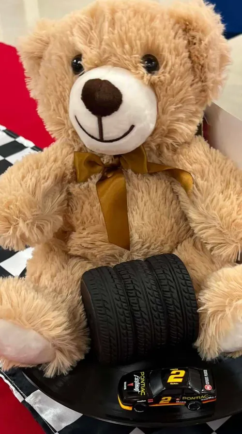 Stacked Tires Decorative Container