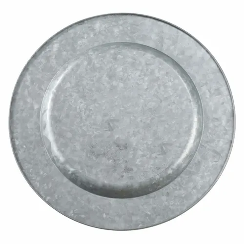 Charger Plate - Galvanized