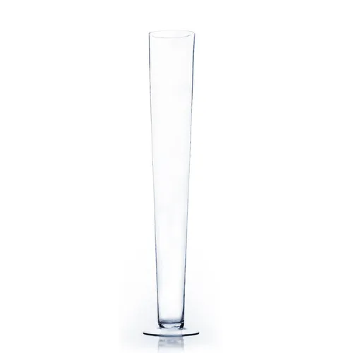Clear Trumpet Vase