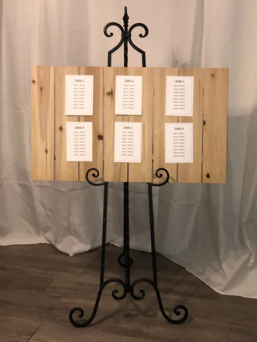 Sign - Blank - Wooden - Light Color