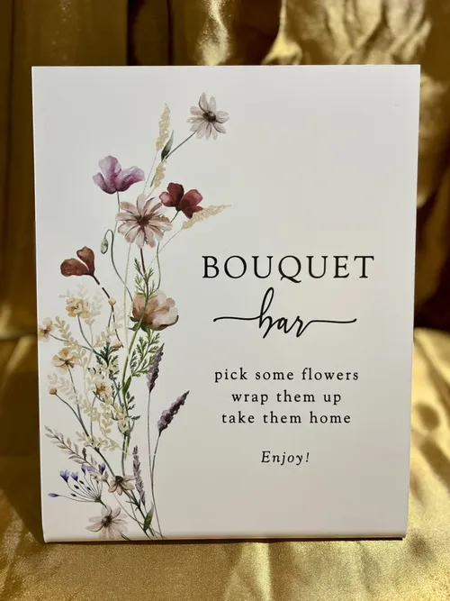 Sign - Bouquet Bar