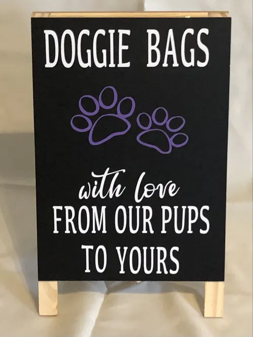 Sign - Doggie Bags