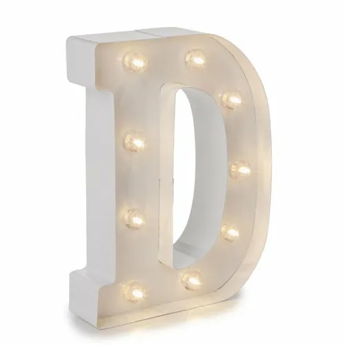 LED Marquee Light Up Alphabet Letter D