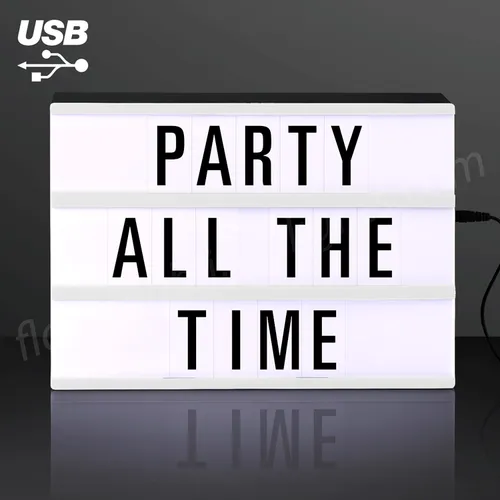 Light Up Marquee Box