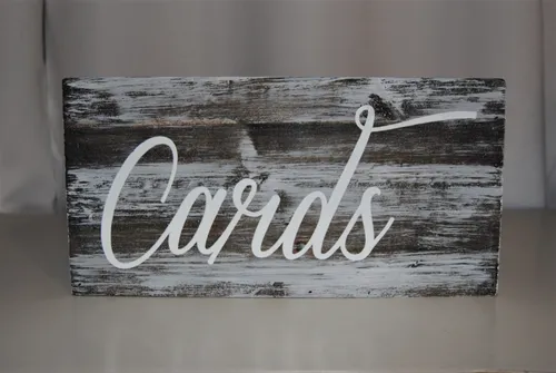 Card Box - Whitewashed