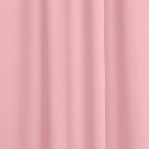 Curtain - 8' H x 5' W Polyester Backdrop - Blush Pink