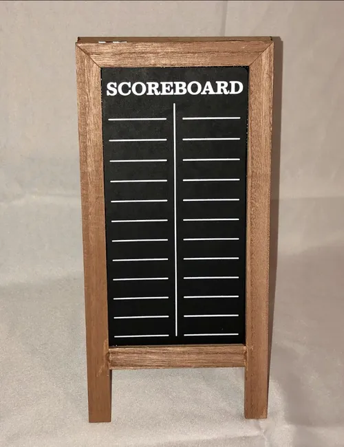 Game - Double Sided Chalkboard Scoreboard