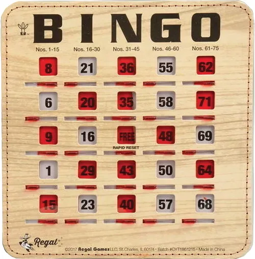 BINGO - Slide Shutter Cards Non-Repeating Set of 50