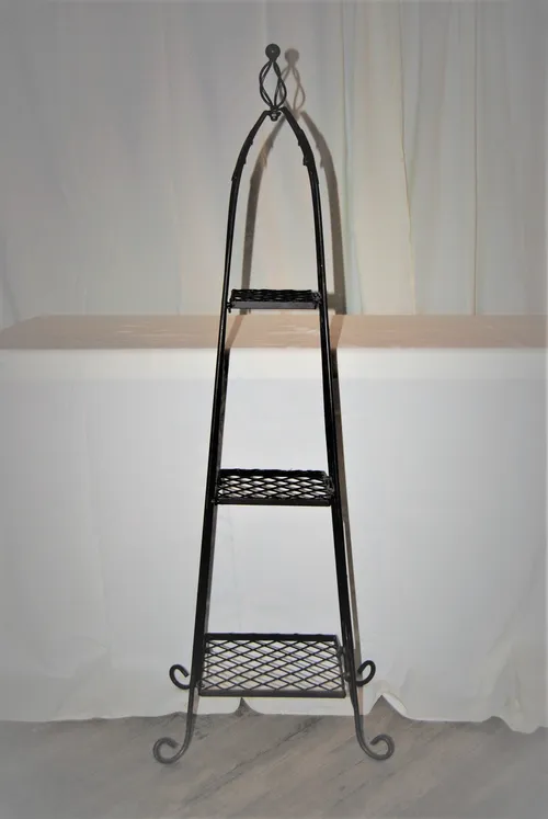 Shelf - Black 3 Tier Decorative Shelf