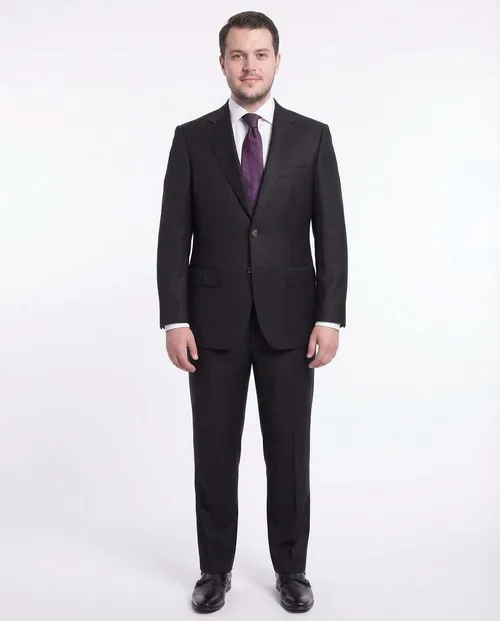 MaxDavoli Modern Fit Stock Solid Suit