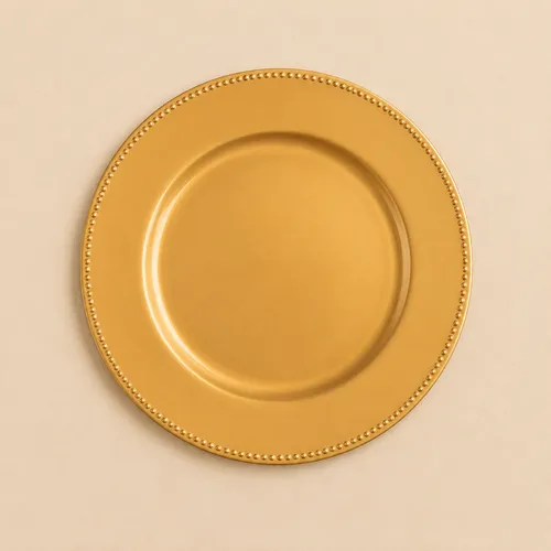 Gold Table Charger 