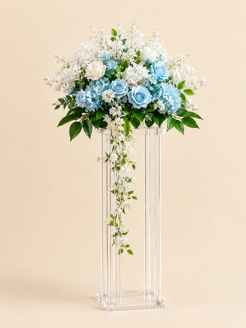 Clear Flower Stand