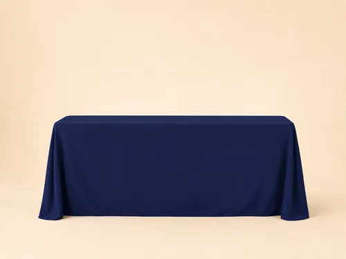 Navy Blue Rectangle Tablecloth 
