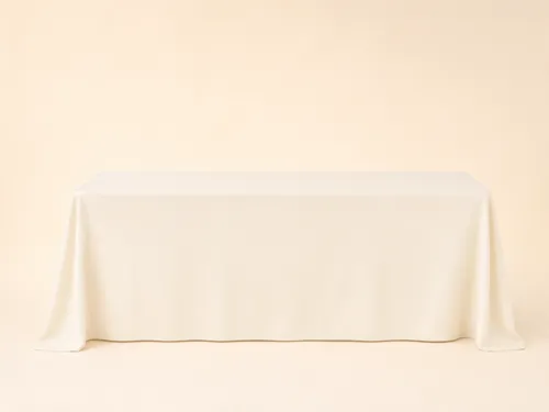 Ivory Rectangle Tablecloth 