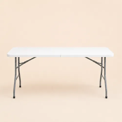 6ft Rectangle Folding Banquet Table 