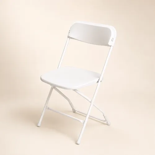 White Plastic Chair 