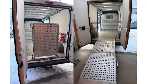 Lätt lastbil med ramp Business