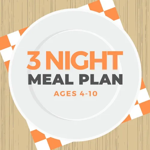 3 Night Meal Plan - Ages 4 - 10