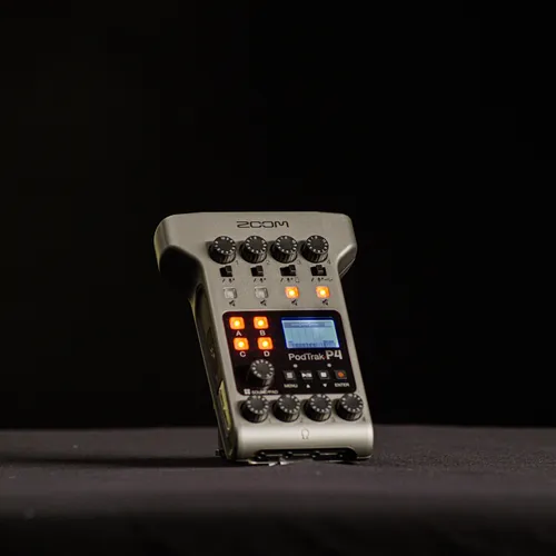 Zoom PodTrak P4 Portable Multitrack Podcast Recorder