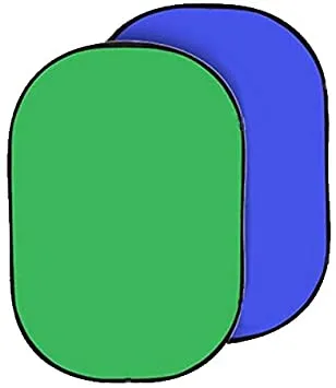 Fotodiox Collapsable 5' x 7' Green/Blue Screen Collapsable Green Screen