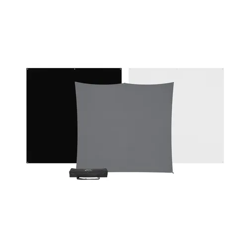 Westcott X-Drop Pro 3-Pack Backdrop Kit (8 x 8')