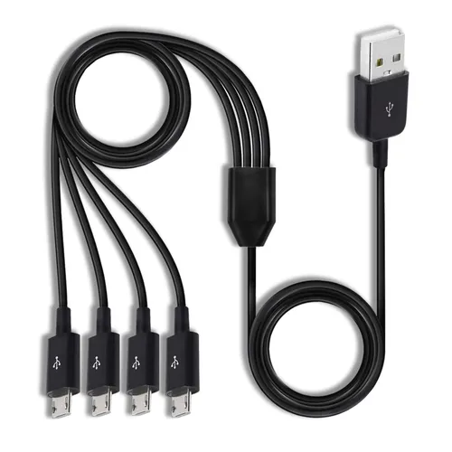 USB to USB Micro 4 in 1 Charging Cable