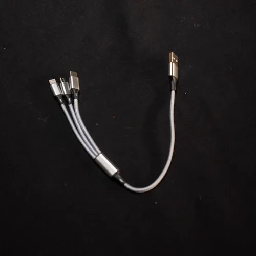 Multi USB Charger 3-in-1 (Type-C/ios/Micro USB)