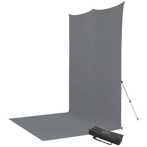 Westcott X-Drop Pro Fabric Backdrop Sweep (Neutral Gray, 8 x 13')