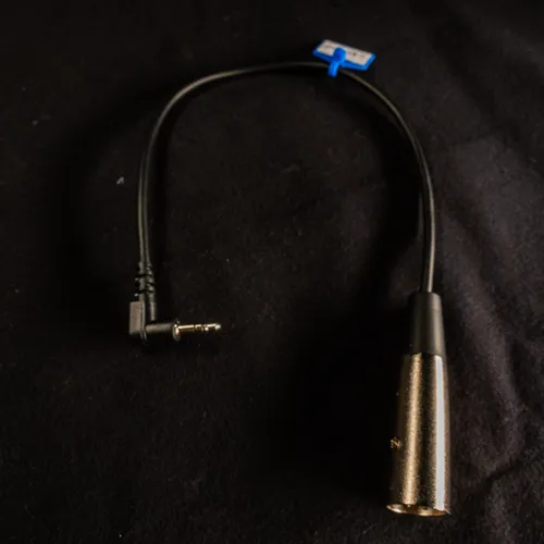 1.5ft XLR to 3.5mm Cable