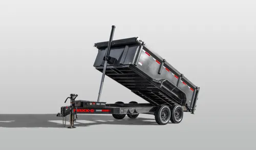 Maxx D 16' Bumper Pull Dump Trailer
