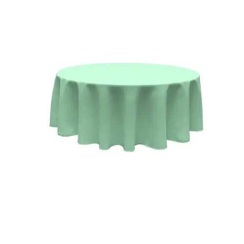 Celadon 90in Round Table Linen